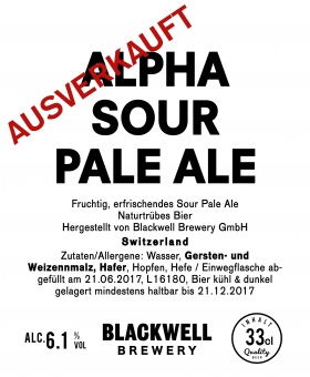 Alpha Sour Pale Ale