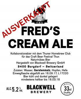 Fred's Cream Ale