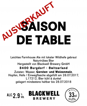 Saison de table