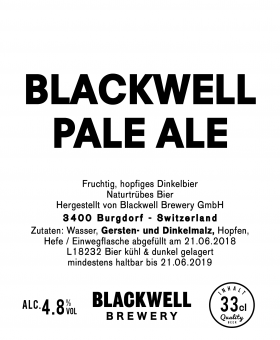 Blackwell Pale Ale